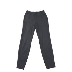 Lululemon Scuba High-Rise Jogger Black Fleece Sweatpants Size 6 LW5CZ5S